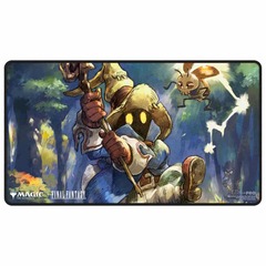 ULTRA PRO: MAGIC THE GATHERING: UNIVERSES BEYOND: FINAL FANTASY: BLACK STITCHED PLAYMAT PREMIUM Y